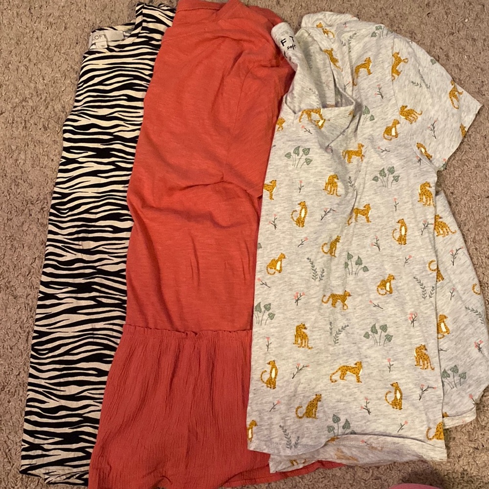 Loft short sleeve blouses/shirt